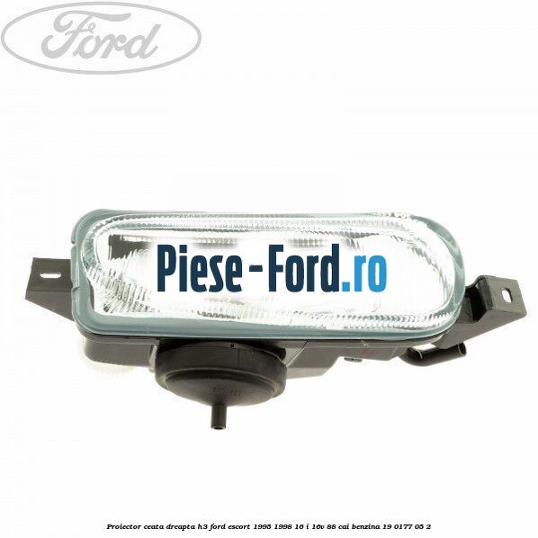 Proiector ceata dreapta H3 Ford Escort 1995-1998 1.6 i 16V 88 cai #D9C152DBBC