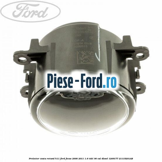 Proiector ceata rotund H11 Ford Focus 2008-2011 1.6 TDCi 90 cai #1EF663D997 Proiector ceata rotund H11 Ford Focus 2008-2011 1.6 TDCi 90 cai diesel #1EF663D997