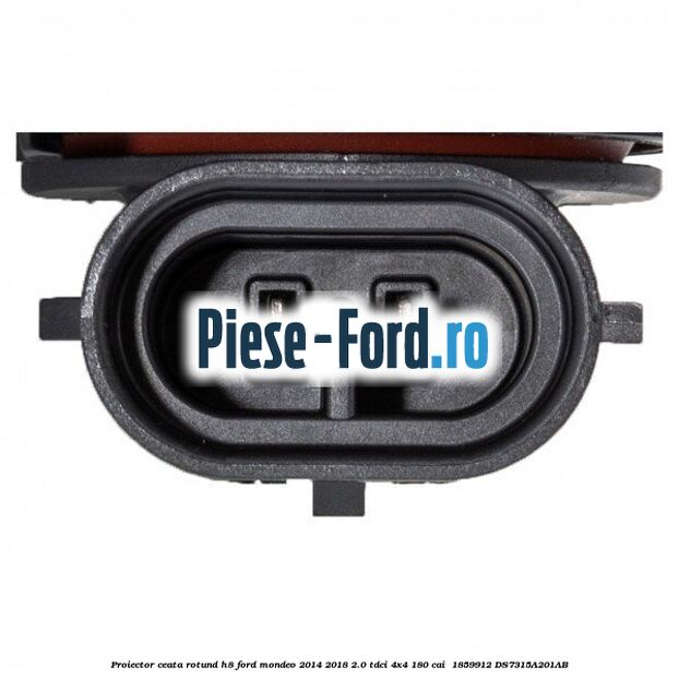 Proiector ceata rotund H8 Ford Mondeo 2014-2018 2.0 TDCi 4x4 180 cai  #E5DDFBE44D