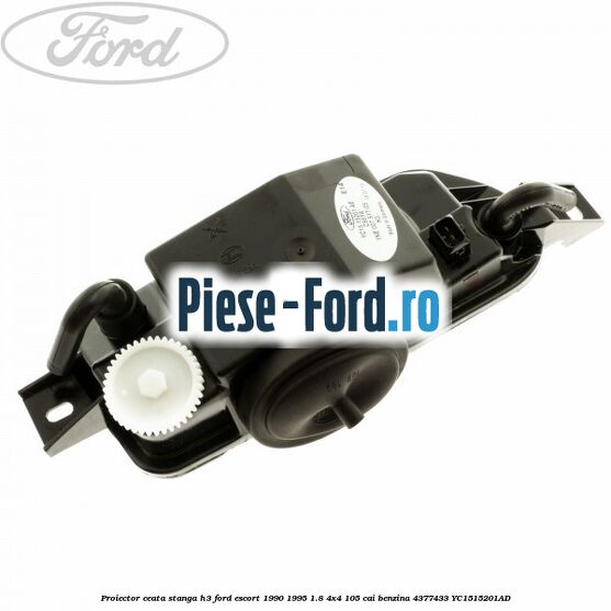 Proiector ceata stanga H3 Ford Escort 1990-1995 1.8 4x4 105 cai benzina #B4E8AA5818