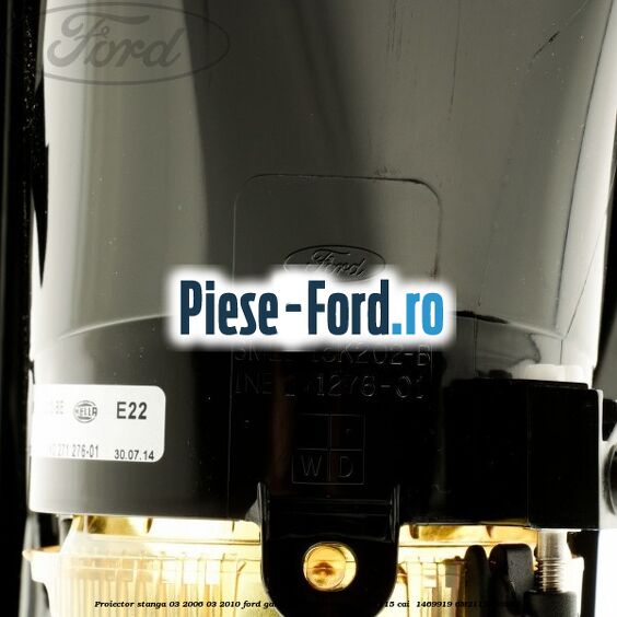 Proiector stanga 03/2006-03/2010 Ford Galaxy 2007-2014 1.6 TDCi 115 cai  #837942CEF7