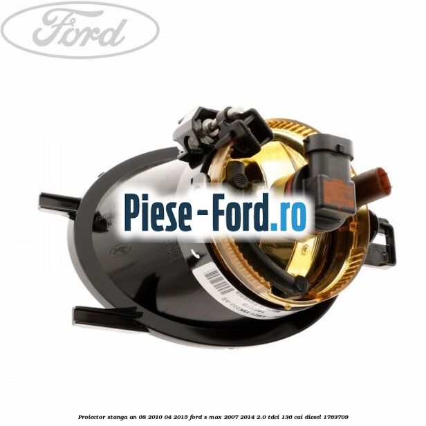 Proiector stanga an 08/2010-04/2015 Ford S-Max 2007-2014 2.0 TDCi 136 cai diesel #4D37B64448