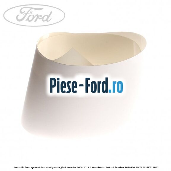 Ornament toba esapament, cromat Ford Mondeo 2008-2014 2.0 EcoBoost 240 cai benzina