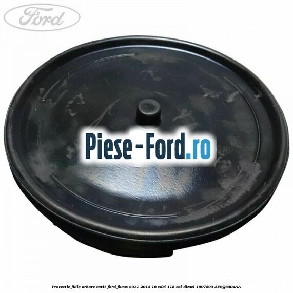 Protectie fulie arbore cotit Ford Focus 2011-2014 1.6 TDCi 115 cai #D23E629D22