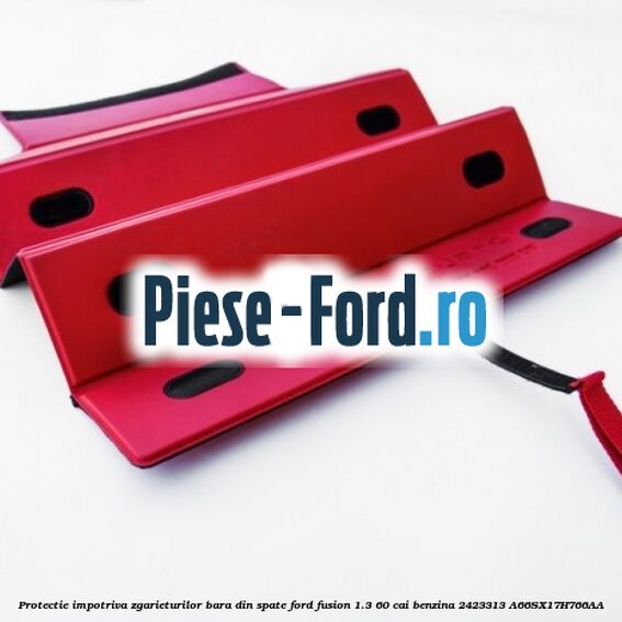 Protectie impotriva zgarieturilor bara din spate Ford Fusion 1.3 60 cai benzina