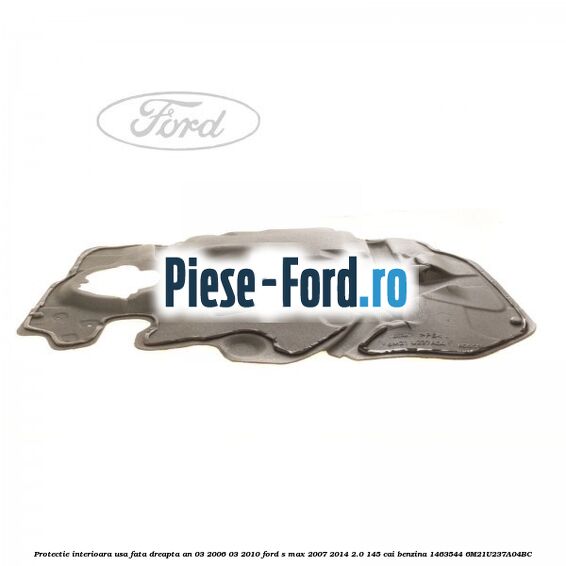 Protectie conducte alimentare rezervor Ford S-Max 2007-2014 2.0 145 cai benzina