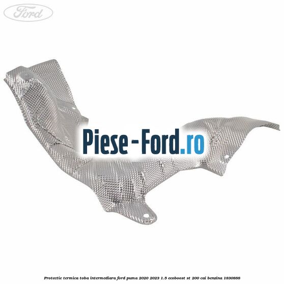 Protectie termica toba intermediara Ford Puma 2020-2023 1.5 EcoBoost ST 200 cai benzina #10664DC313