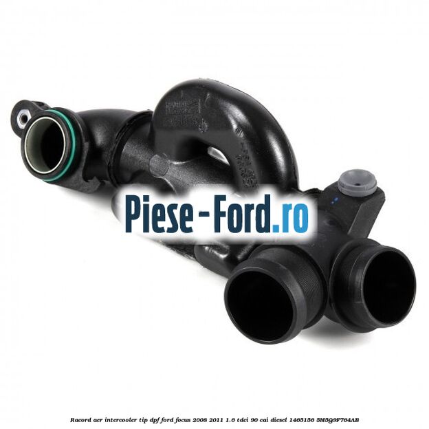 Racord aer intercooler tip DPF Ford Focus 2008-2011 1.6 TDCi 90 cai diesel #A9A37C5650