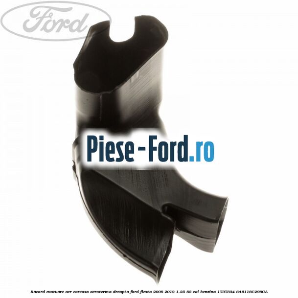 Gura ventilatie, rama aluminiu si crom Ford Fiesta 2008-2012 1.25 82 cai benzina