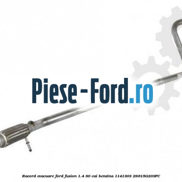 Protectie termica toba intermediara Ford Fusion 1.4 80 cai benzina