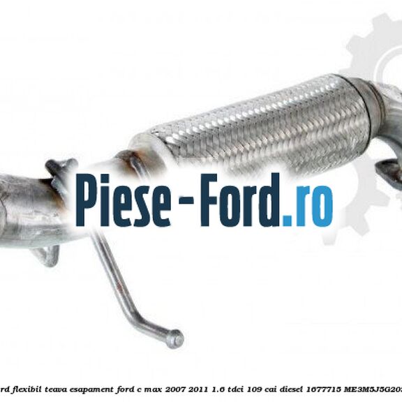 Protectie termica toba finala, 3/5 usi Ford C-Max 2007-2011 1.6 TDCi 109 cai diesel