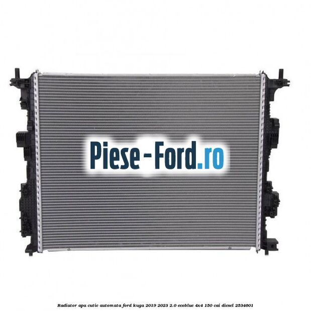 Radiator apa cutie automata Ford Kuga 2019-2023 2.0 EcoBlue 4x4 150 cai diesel #D4E220EF26