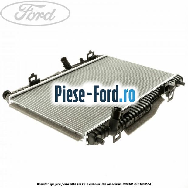 Bucsa radiator apa, inferioara Ford Fiesta 2013-2017 1.0 EcoBoost 100 cai benzina