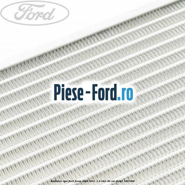 Radiator apa Ford Focus 2008-2011 1.6 TDCi 90 cai #23E3283CE5 Radiator apa Ford Focus 2008-2011 1.6 TDCi 90 cai diesel #23E3283CE5