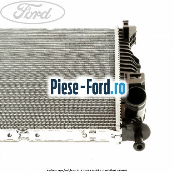 Radiator apa Ford Focus 2011-2014 1.6 TDCi 115 cai diesel #B1B20EA5C1