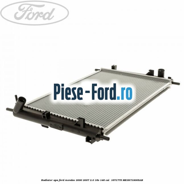 Radiator apa Ford Mondeo 2000-2007 2.0 16V 146 cai  #D06C7A8776