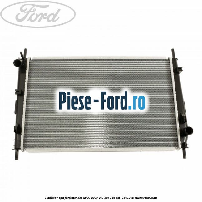 Radiator apa Ford Mondeo 2000-2007 2.0 16V 146 cai  #D06C7A8776
