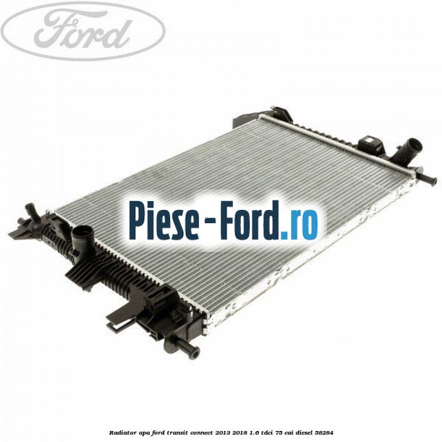 Radiator apa Ford Transit Connect 2013-2018 1.6 TDCi 75 cai