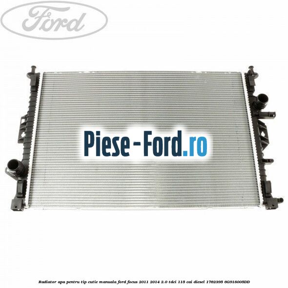 Radiator apa pentru tip cutie automata Ford Focus 2011-2014 2.0 TDCi 115 cai diesel
