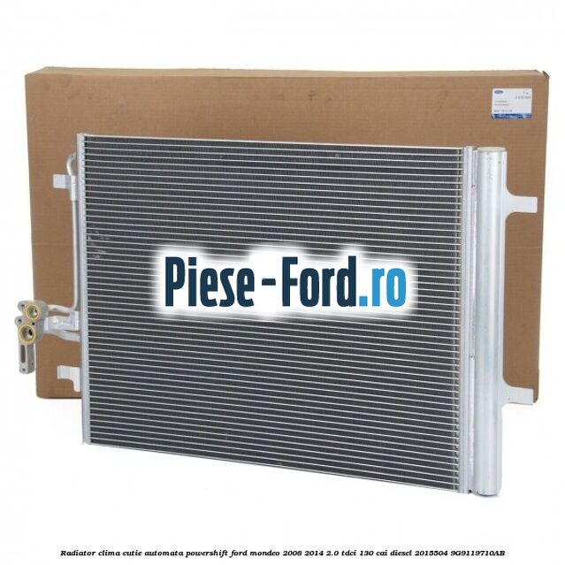 Radiator clima cutie automata Powershift Ford Mondeo 2008-2014 2.0 TDCi 130 cai diesel #BA1F067CFF