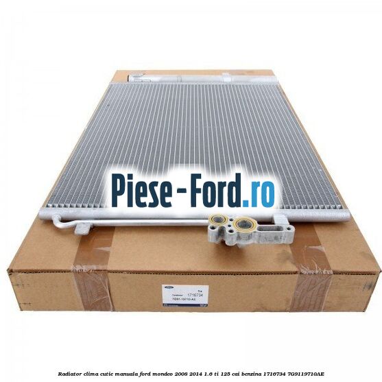 Radiator clima cutie manuala Ford Mondeo 2008-2014 1.6 Ti 125 cai benzina #B088246682