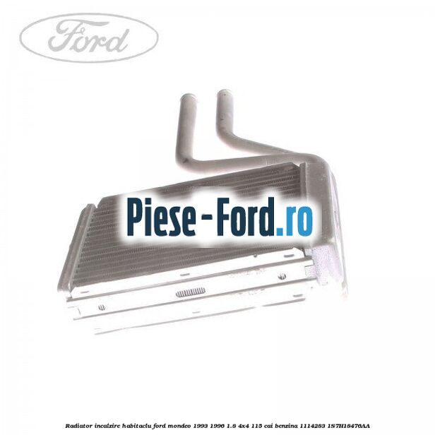 Radiator incalzire habitaclu Ford Mondeo 1993-1996 1.8 4x4 115 cai benzina #41987B23DE