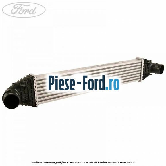 Furtun radiator intercooler stanga Ford Fiesta 2013-2017 1.6 ST 182 cai benzina