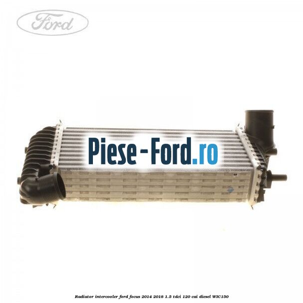 Garnitura absorbant soc superioara radiator intercooler Ford Focus 2014-2018 1.5 TDCi 120 cai diesel