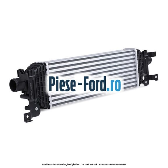 Radiator intercooler Ford Fusion 1.4 TDCi 68 cai  #F03DFB2D32