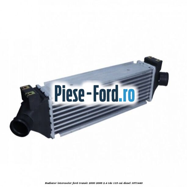 Furtun radiator intercooler dreapta la turbosuflanta Ford Transit 2000-2006 2.4 TDE 115 cai diesel