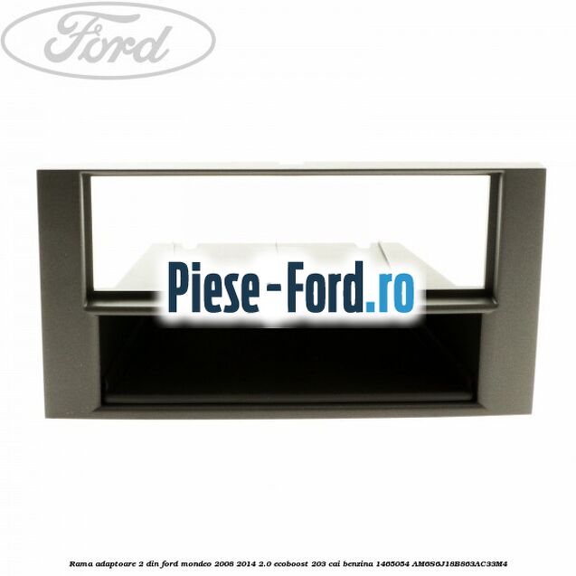 Ornament consola centrala stanga, argintiu Ford Mondeo 2008-2014 2.0 EcoBoost 203 cai benzina