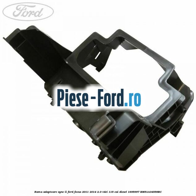 Rama adaptoare SYNC II Ford Focus 2011-2014 2.0 TDCi 115 cai diesel