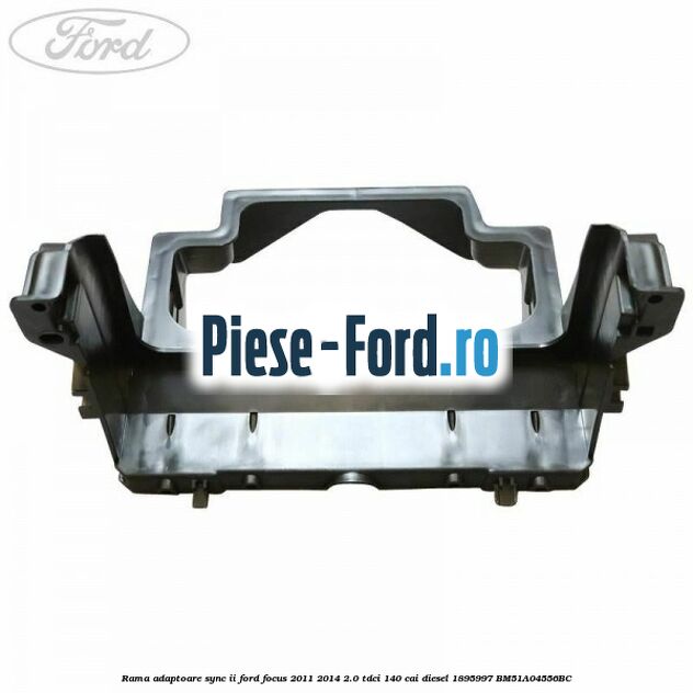 Rama adaptoare SYNC II Ford Focus 2011-2014 2.0 TDCi 140 cai diesel #A089BFFF75