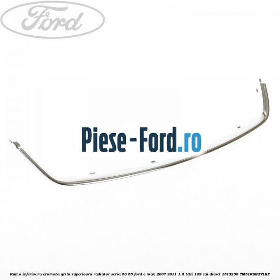 Ornament usa fata stanga interior superior Ford C-Max 2007-2011 1.6 TDCi 109 cai diesel