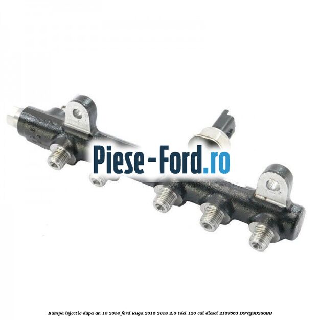 Pin blocare brida injector Ford Kuga 2016-2018 2.0 TDCi 120 cai diesel