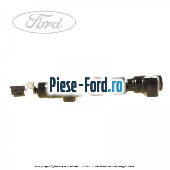 Rampa injectie Ford C-Max 2007-2011 1.6 TDCi 101 cai diesel #78E66531BD
