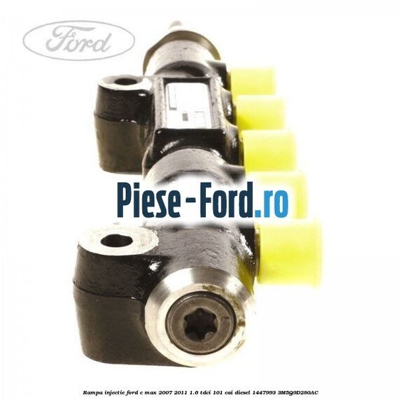 Rampa injectie Ford C-Max 2007-2011 1.6 TDCi 101 cai diesel #78E66531BD