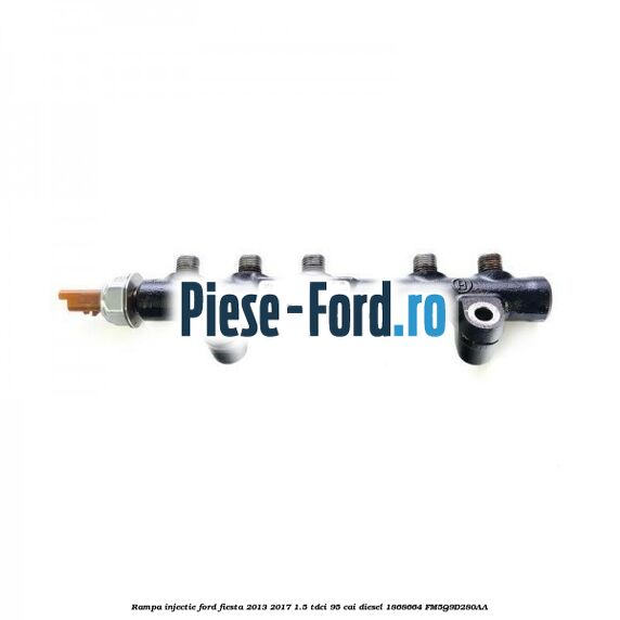 Protectie inferioara injectoare Ford Fiesta 2013-2017 1.5 TDCi 95 cai diesel