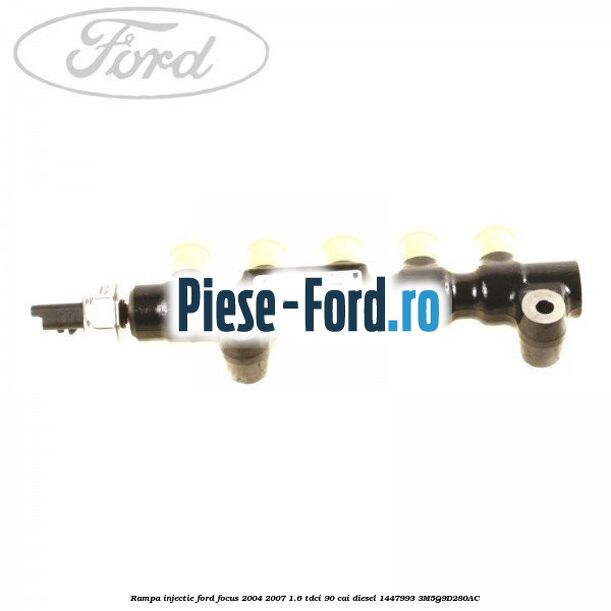 Rampa injectie Ford Focus 2004-2007 1.6 TDCi 90 cai diesel #35424AF8DC