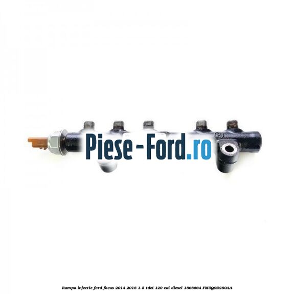 Protectie inferioara injectoare Ford Focus 2014-2018 1.5 TDCi 120 cai diesel