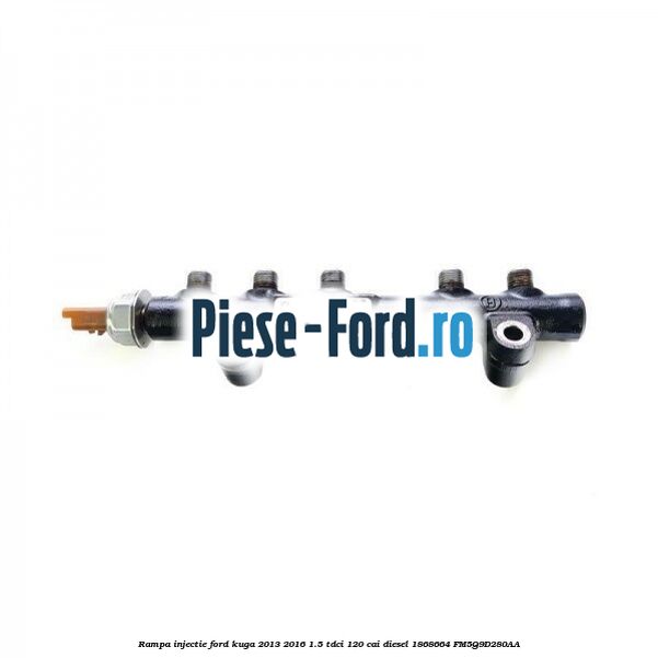 Protectie inferioara injectoare Ford Kuga 2013-2016 1.5 TDCi 120 cai diesel