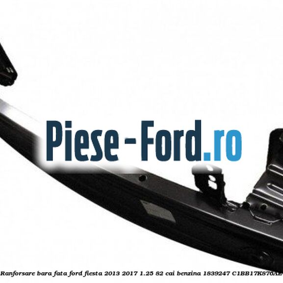 Prag plastic primerizat 5 usi stanga Ford Fiesta 2013-2017 1.25 82 cai benzina