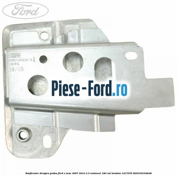 Ranforsare dreapta podea Ford S-Max 2007-2014 2.0 EcoBoost 240 cai benzina