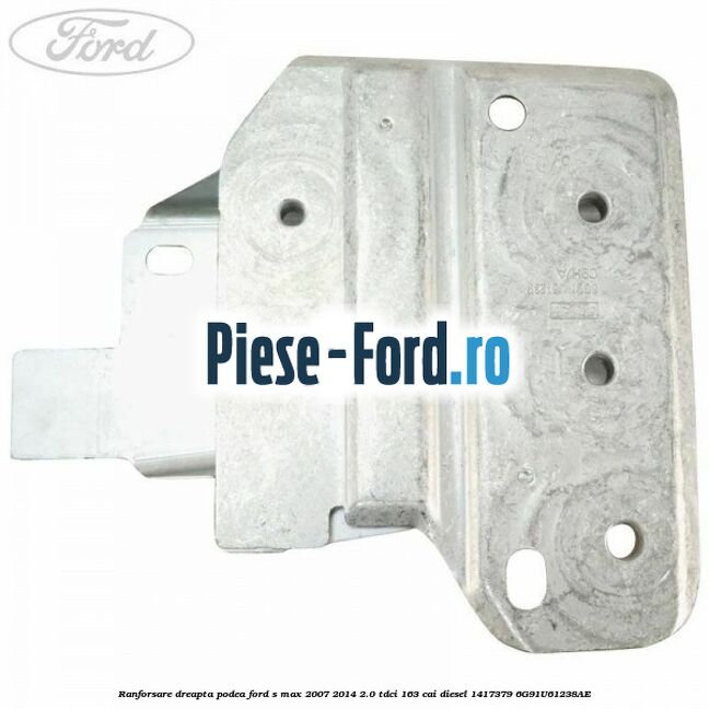 Ranforsare dreapta podea Ford S-Max 2007-2014 2.0 TDCi 163 cai diesel