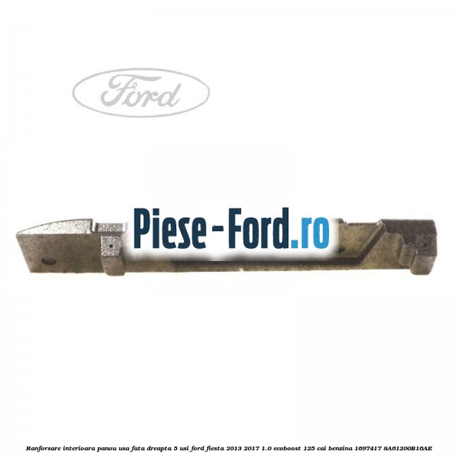 Ranforsare interioara panou usa fata dreapta 5 usi Ford Fiesta 2013-2017 1.0 EcoBoost 125 cai benzina