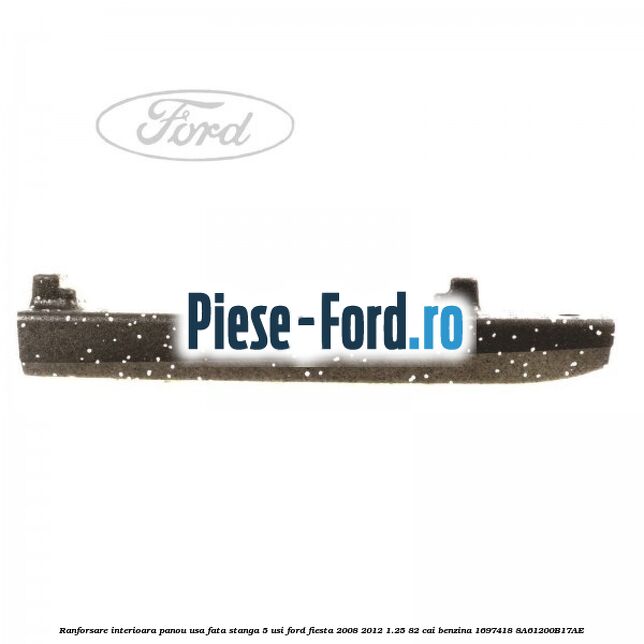 Ranforsare interioara panou usa fata stanga 3 usi Ford Fiesta 2008-2012 1.25 82 cai benzina