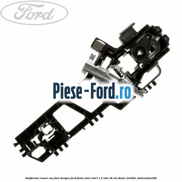 Ranforsare maner usa fata dreapta Ford Fiesta 2013-2017 1.5 TDCi 95 cai diesel