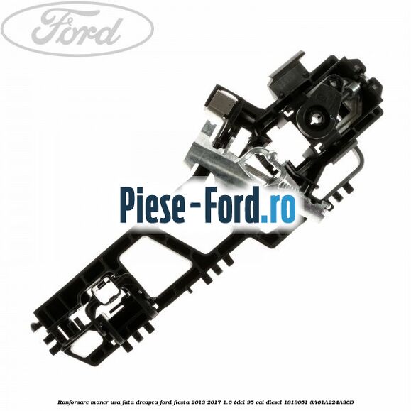 Ranforsare maner usa fata dreapta Ford Fiesta 2013-2017 1.6 TDCi 95 cai diesel