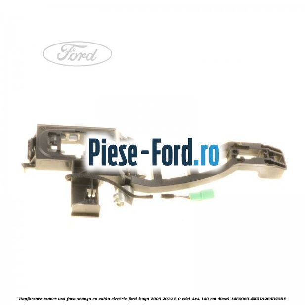 Ranforsare maner usa fata stanga cu cablu electric Ford Kuga 2008-2012 2.0 TDCI 4x4 140 cai diesel