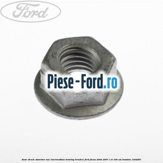 Rear shock absorber nut, intermediate bearing bracket Ford Focus 2004-2007 1.6 100 HP #E0279210C5